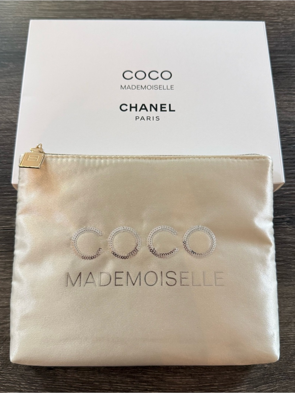 CHANEL Coco Mademoiselle Cosmetic Pouch Beauty Makeup